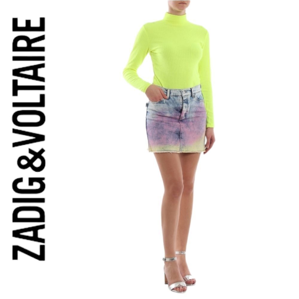 Zadig & Voltaire Multicolor Mini Skirt